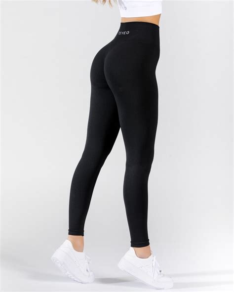 schwarze Leggings für Damen 